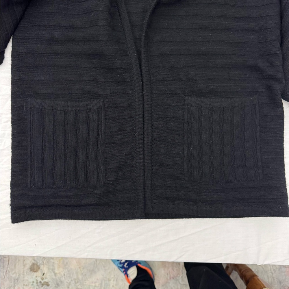 ST. JOHN 100% Cashmere Open Cardigan New - Picture 5 of 8